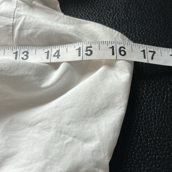 Tuckernuck English Factory Gingham Ruffle Cotton Sundress Blue White Dress Sz S - Picture 15 of 16